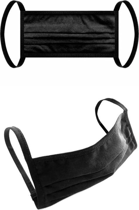 Produktbild Demoniq Baumwollmaske 1-lagig schwarz - STANDARD 100 by OEKO-TEX