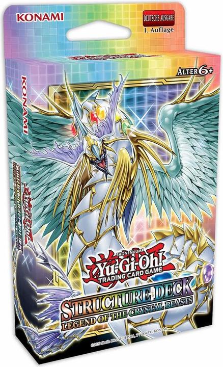 Actual product image Yu-Gi-Oh Structure Deck: Legend of the Crystal Beasts - EN (German, Deck)