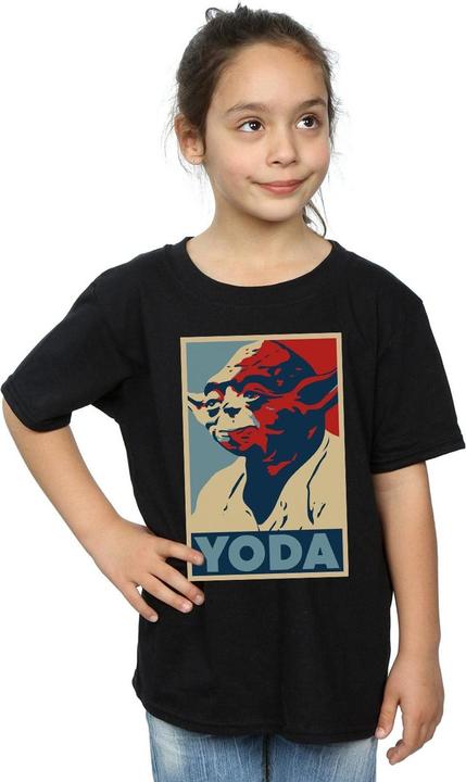 Immagine prodotto Star Wars Yoda Poster Maglietta Ragazze (152, 158)