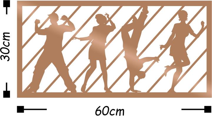 Produktbild Wallxpert DanceWoman 2 (60 x 30 cm)