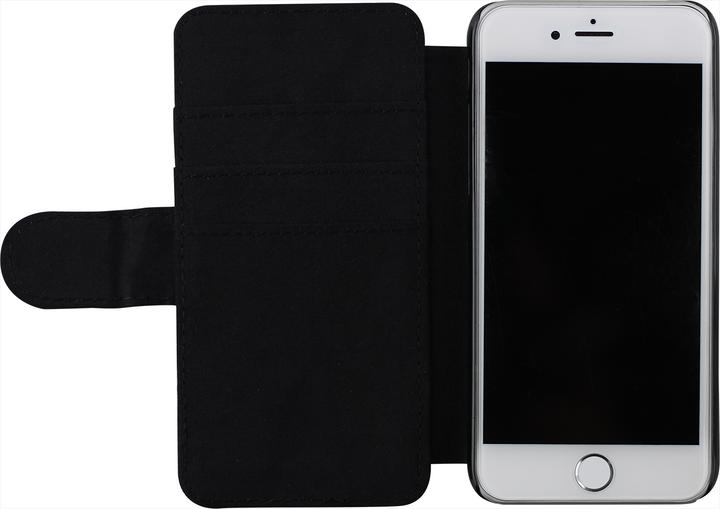 Produktbild PhoneLook Hülle Wallet schwarz Skull 02 (Apple iPhone 7)