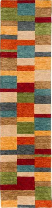 Produktbild Pergamon Natur Wolle Teppich Gabbeh Esta Läufer (70 x 300 cm)