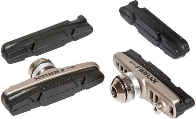 Fibrax Paar von 2 Bremsklotzhalterungen für Kartuschenbremsen vom Typ Shimano (Shimano)