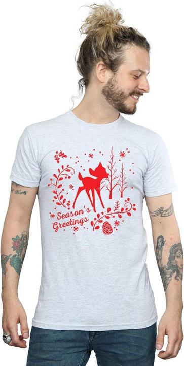 Disney Bambi Christmas Greetings TShirt (3XL)