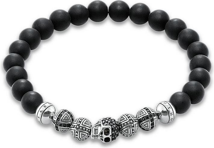 Thomas Sabo Armband Totenkopf (17.50 cm, Silber)