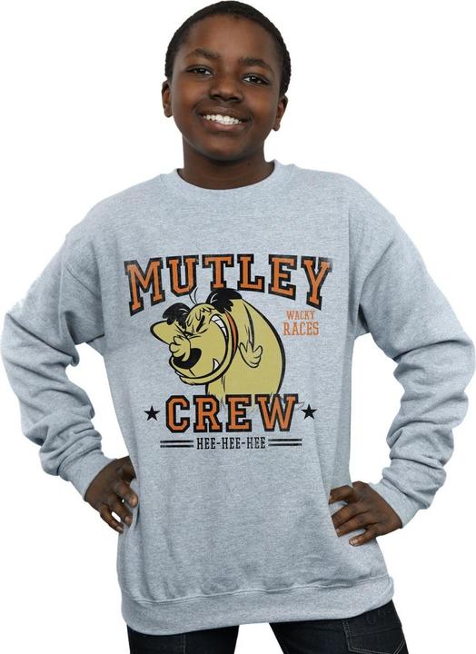 Actual product image Universal Textiles Boys Mutley Crew Sweatshirt (152, 158)