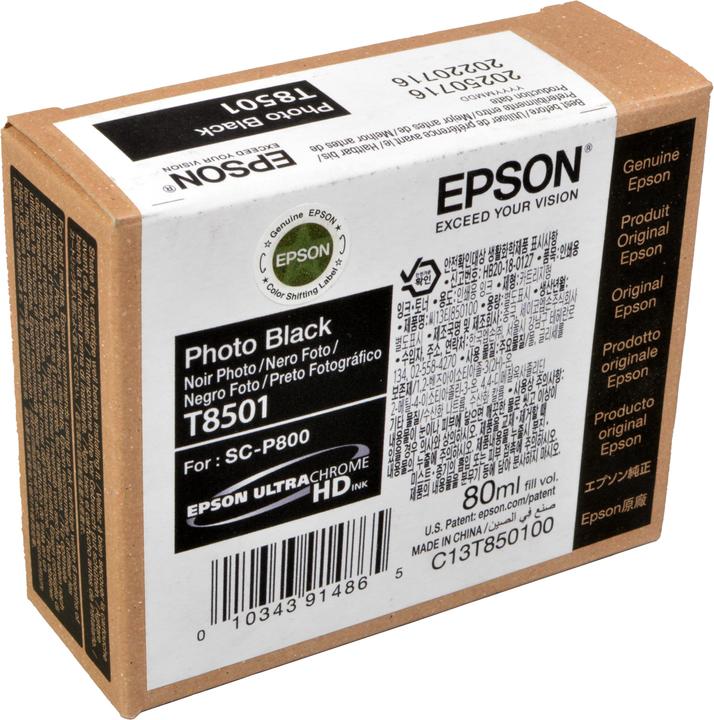 Immagine prodotto Epson T8501 UltraChrome HD (PBK)