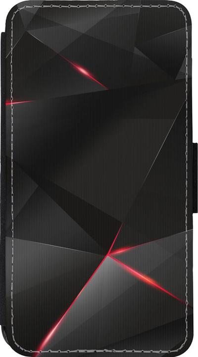 Immagine prodotto PhoneLook Portafoglio Coque noir Nero Linee Rosse (Apple iPhone 13 mini)