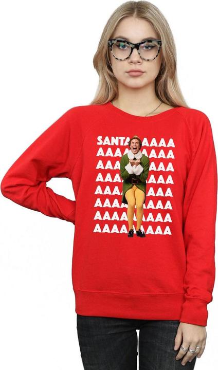 Produktbild Elf Buddy Santa Scream Sweatshirt (XL)