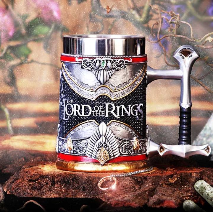 Actual product image Nemesis Now Lord of the Rings Aragorn Tankard 15.5cm (0.60 l, 1 x)