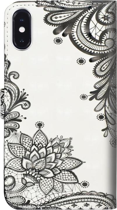 Image du produit Cover-Discount Housse de téléphone portable en cuir à effet scintillant (Apple iPhone XR)