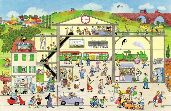Produktbild Wimmlingen durchs ganze Jahr (Deutsch, Rotraut Susanne Berner, 2025)