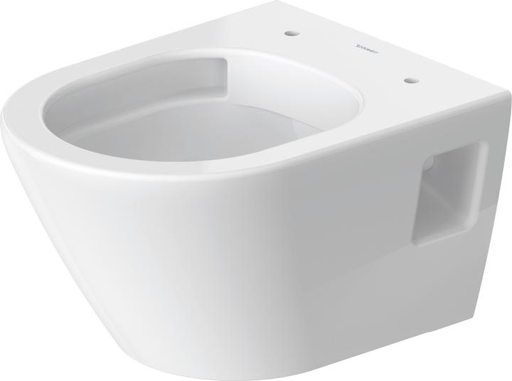 Produktbild Duravit Wand-Tiefspül-WC D-NEO Compact rimless HygieneGlaze weiss