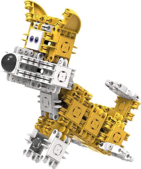 Actual product image Clics Klocki clicformers yellow & baltas friends 74 elementai