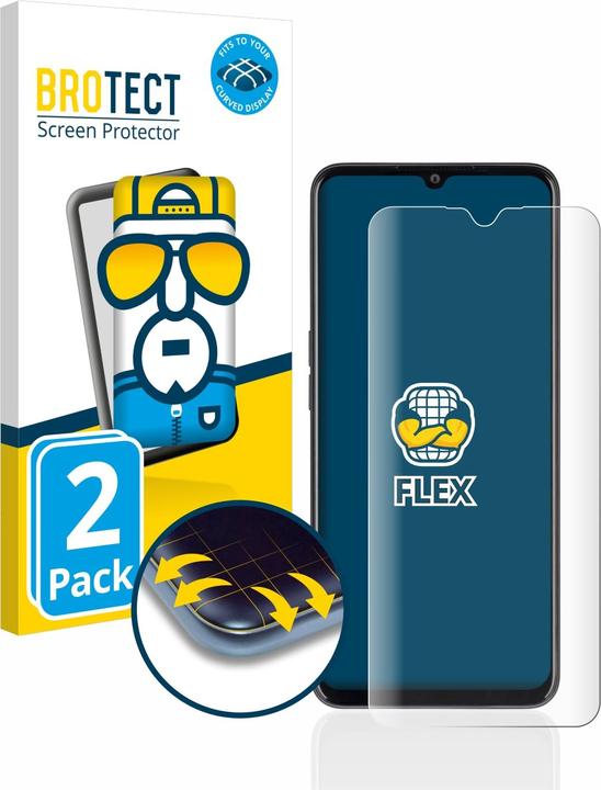Produktbild BROTECT Full-Cover Displayschutz (2 Stück, Oppo A77 5G)