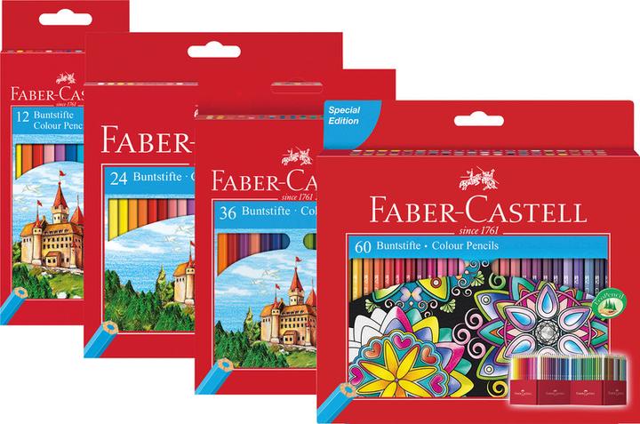 Produktbild Faber-Castell Farbstifte (Mehrfarbig, 60 x)
