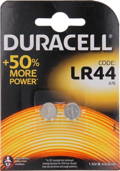 Image du produit Duracell Electronique (2 pcs, LR44, 105 mAh)