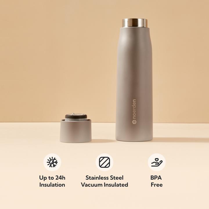 Image du produit Noerden LIZ+ UV Trinkflasche 500ml grau