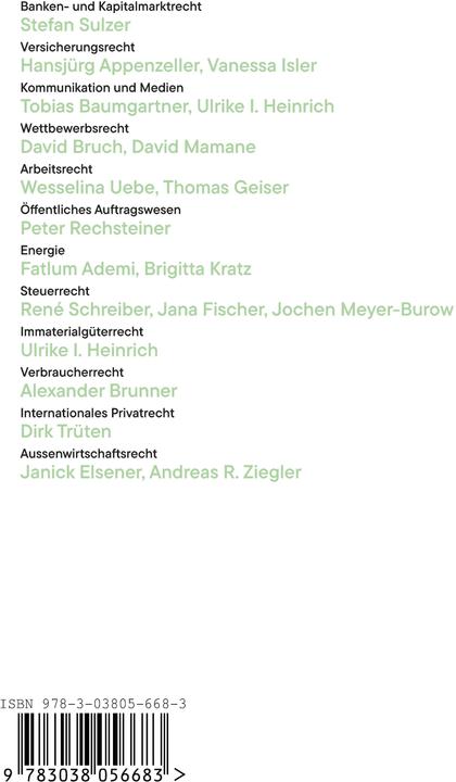 Actual product image Jahrbuch Wirtschaftsrecht Schweiz – EU 2024 (German, Tobias Baumgartner, Andreas Kellerhals, 2024)