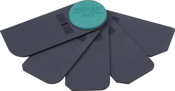 wolfcraft wolfcraft 1 Silikonabzieher-Fächer 5 tlg. (9 cm)