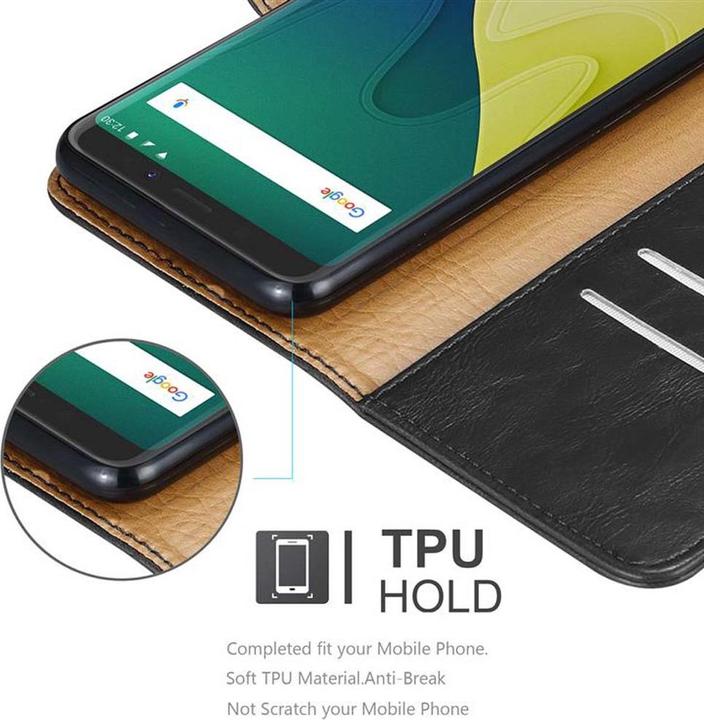 Actual product image Cadorabo Book Luxury Cover (Wiko View XL)