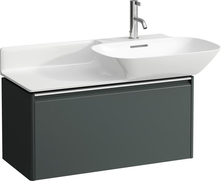 Produktbild Laufen Base für Ino Waschtischunterschrank, 1 Schublade, Griffleiste Aluminium eloxiert, zu WT 8133