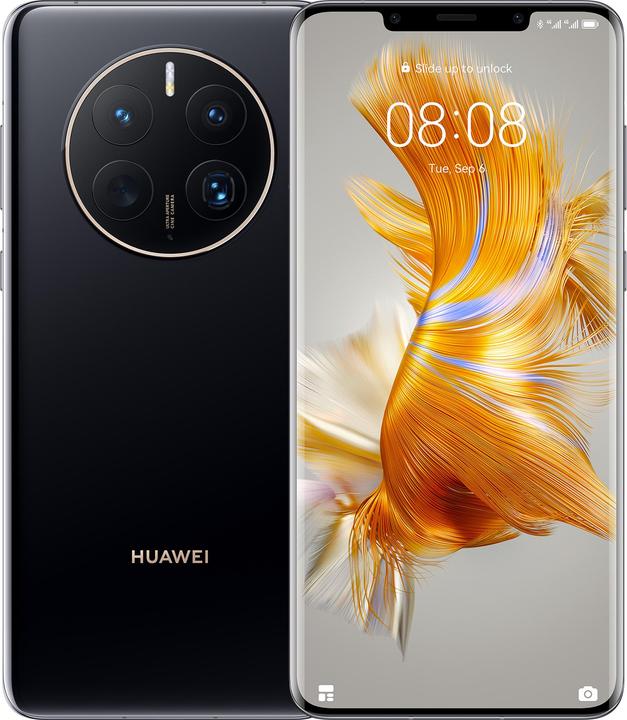 Huawei Mate 50 Pro (256 GB, Black, 6.74", Hybrid Dual SIM, 50 Mpx, 4G)