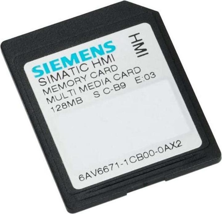 Actual product image Siemens MMC CARD 128 MB (128 GB, MMC)
