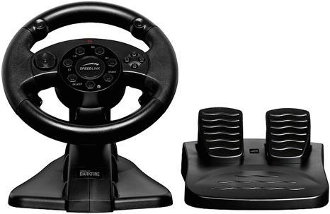 Speedlink Darkfire Racing Wheel für PS3/PC (PS3, PC)