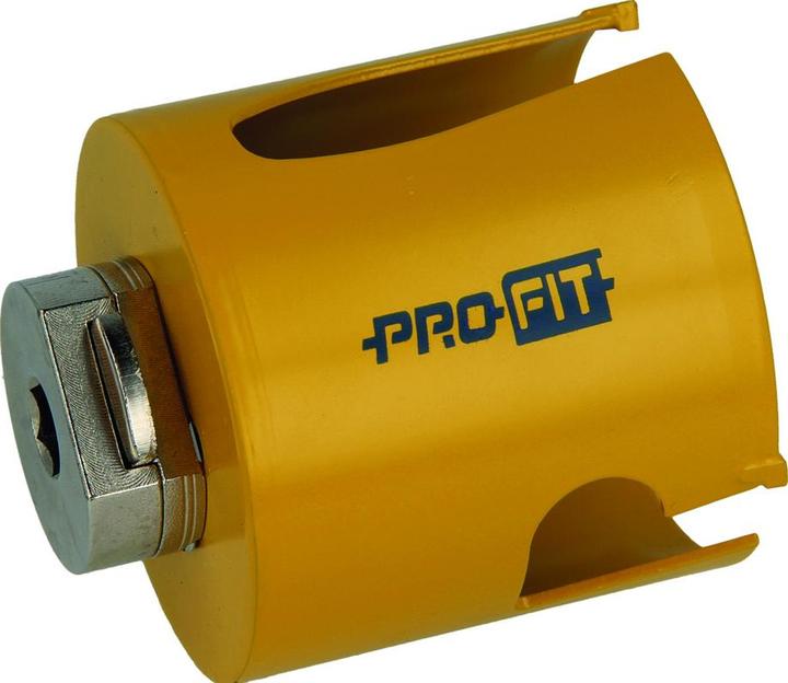 Produktbild Pro-Fit Lochsäge für alle Holzwerkstoffe Mauerwerk und Gips Tiefe 52 mm ø45 mm (45 Millimeter)