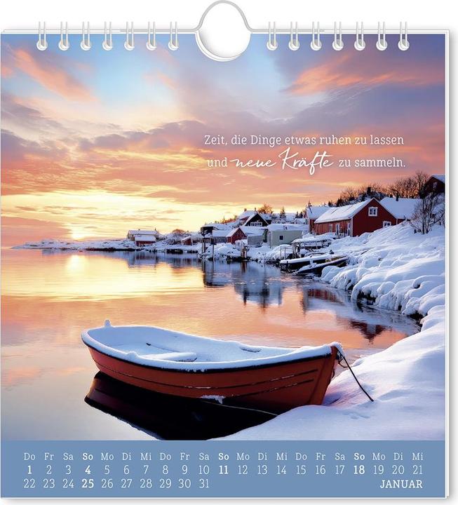 Actual product image Postkartenkalender 2026 Strandgut (16 x 17 cm, German)
