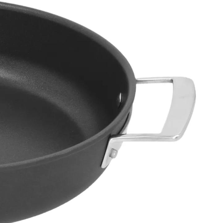 Actual product image Demeyere Alu Pro saucepan low with stainless steel lid Ø28cm 2lt h:7cm (28 cm, Pot, Stainless steel, Aluminium)