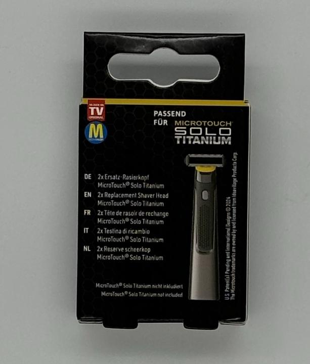 Produktbild Microtouch Titanium Solo (2 x)