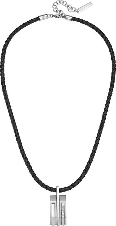 Produktbild Police Gripcord Halskette (Edelstahl, Leder)