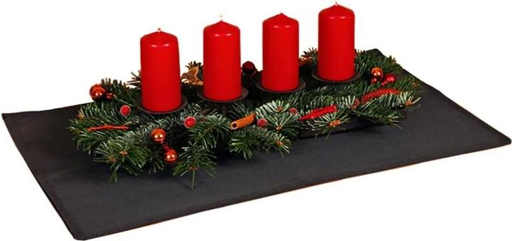 Immagine prodotto HERMA Tappeto antincendio nero con base ignifuga, dimensioni: 33x33cm