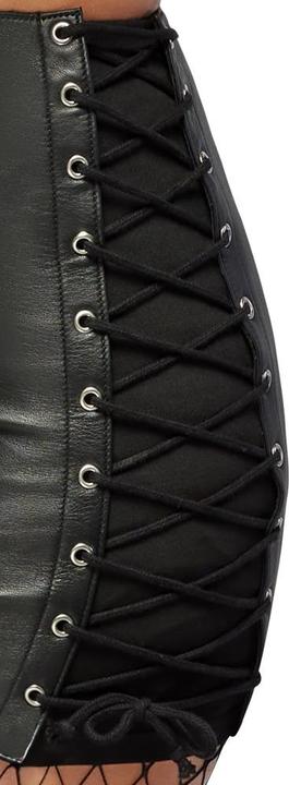 Actual product image Zado Leather skirt (L)