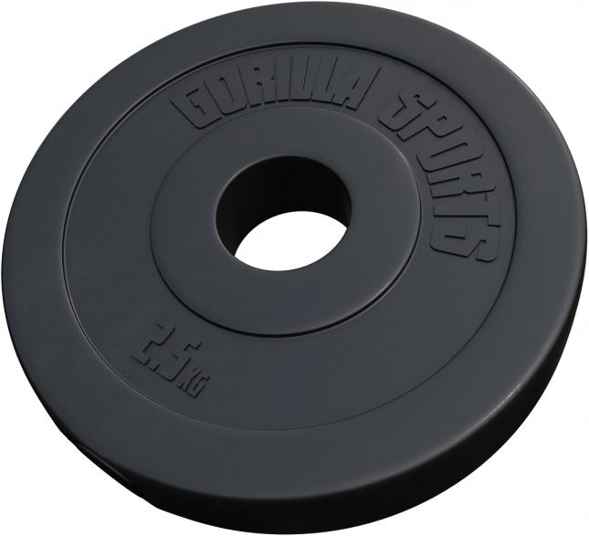 Actual product image Gorilla Sports Weight plate Olympia (1 x 2.5 kg)