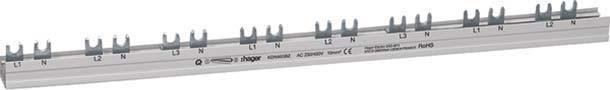 Hager HAG KDN463BZ Phasenschiene 3P+N fÃ¼r ARFxxxD 24 Module