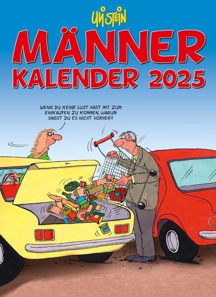 Produktbild Stein:Uli Stein Männer Kalender 2025: M (24 x 33 cm, Deutsch)
