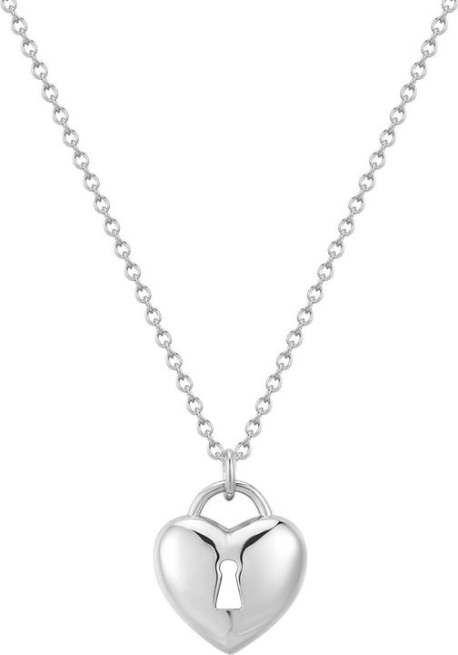 Produktbild Rafaela Donata Damen Halskette Herz mit Schlüsselloch - 37576 (Sterling Silber)