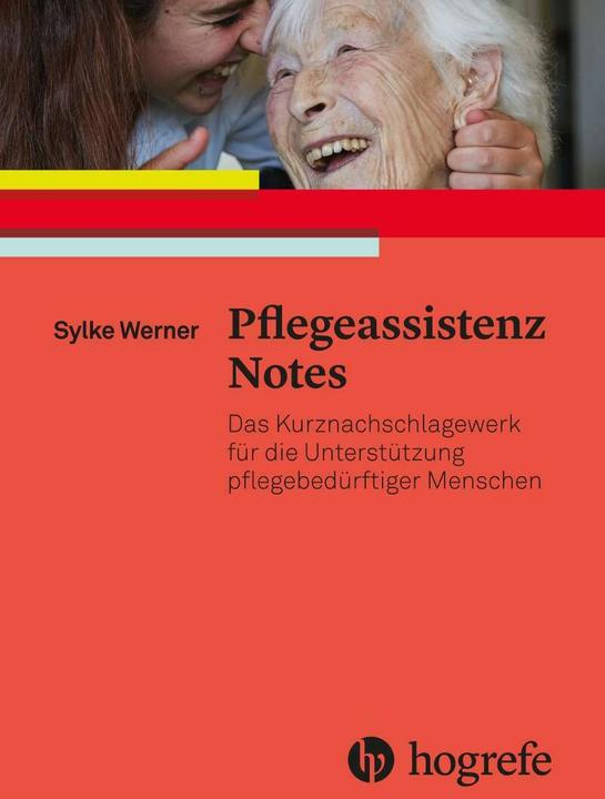 Actual product image Pflegeassistenz Notes (German, Sylke Werner, 2019)