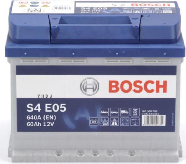 Image du produit Bosch Automotive S4 E05 (12 V, 60 Ah, 640 A)
