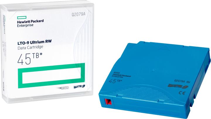 Actual product image HPE LTO-9 Ultrium / RW NO LABEL (LTO-9 Ultrium, 18000 GB)