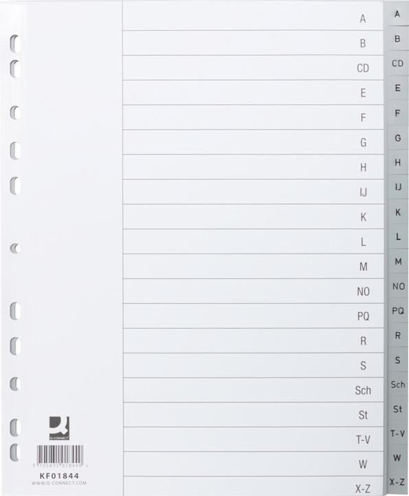 Actual product image Q-Connect Register Full Format Oversize
