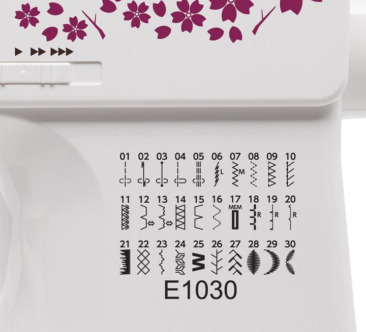 Actual product image Janome Juno E1030