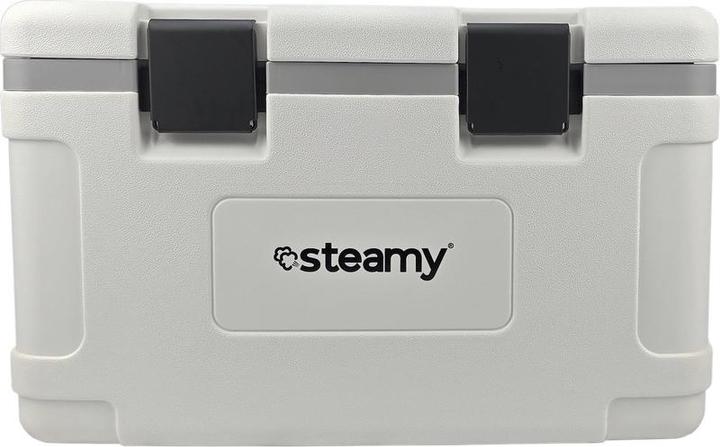 Produktbild Steamy Marine 35 - mittelgrosser Cool Box - Maritime Cool Box - 35 Liter - Weiss (SCM35) (35 l)