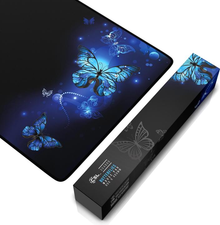 Immagine prodotto CSL Tappetino per mouse da gioco, XXL, 900 x 400 x 3 mm, tappetino per mouse, extra large, lavabile (XXL)