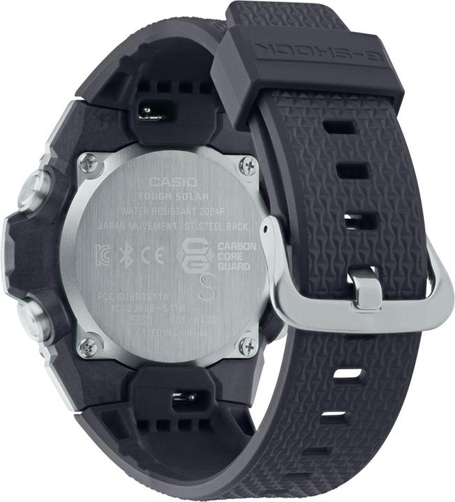 Actual product image G-Shock G-Steel (Power reserve display, Watch with gemstone, Pedometer, Rotating bezel left, 47 mm)