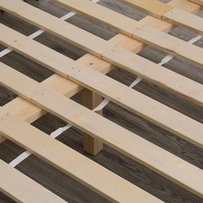 Actual product image Swisshandel24 Lilly loft bed 90x200 cm / 140x200 cm, white (140 x 200)