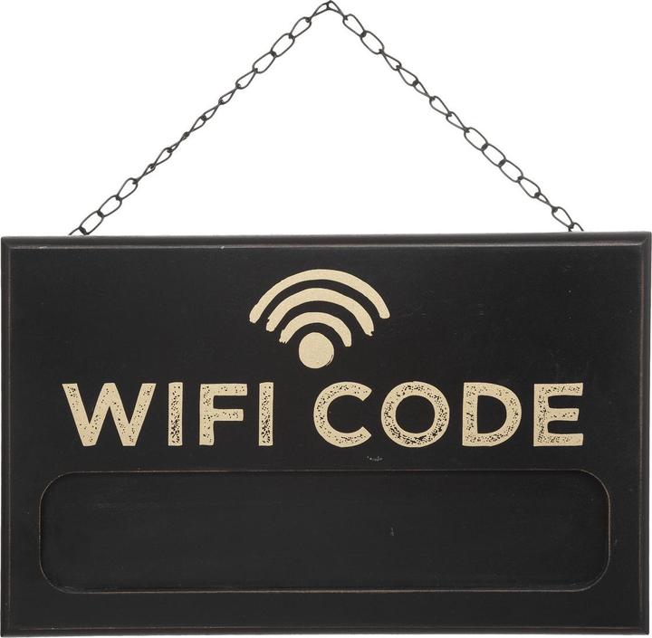Productafbeelding Atmosphera memo slate wifi soul 35x22, zwart (35 x 22 x 22 cm)
